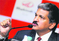 Anand Mahindra, CEO, Mahindra & Mahindra, in Mumbai