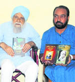 Gursharan Singh (left) and Kewal Dhaliwal