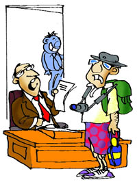 Pun‘jab’ Sandeep Joshitake it or leave it: The company has sanctioned the loan applied by you but rejected the leave application.