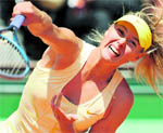Russia's Maria Sharapova went down in straight sets 4-6, 5-7 to Li Na in the womens semifinal in Paris on Thursday