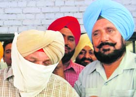 ASI Robin Masih in vigilance net in Amritsar