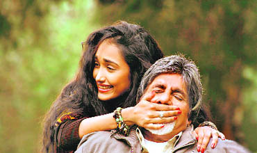 In Ram Gopal Varmas Nishabd, Amitabh Bachchan is drawn towards his daughters friend (Jiah Khan)