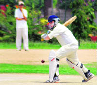 A match in progress at Banyan Tree School, Sector 48, Chandigarh