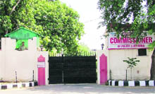 The residence of Police Commissioner, Ludhiana, that is facing the axe from PUDA. 