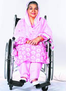Mass appeal: Farida Jalal