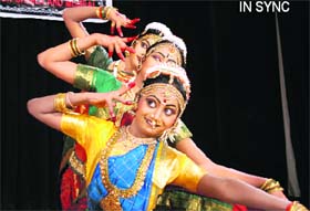 Artistes perform during the 56th All-India Drama and Dance Competition organised in Shimla on Wednesday