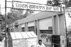  A view of the Civil Hospital at Dera Bassi