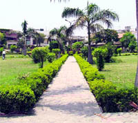 A well maintained park in the H-block of Sarabha Nagar.