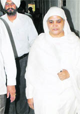 Bibi Jagir Kaur at the CBI Special Court in Patiala 