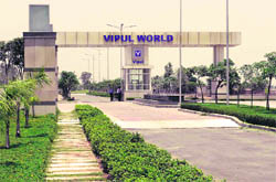 A view of the 109-acre PUDA-approved Integrated Township, Vipul World