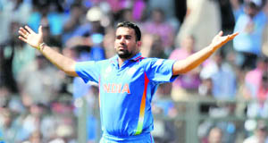 Indias ace fast bowler Zaheer Khan will miss the West Indies tour with a right ankle problem.