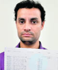 Arun Raina, the victim