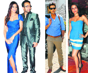 Shilpa Shetty, Zayed Khan and Aarti 