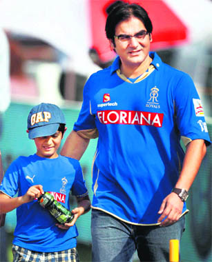 Many male celebrities, like Arbaaz Khan, embody the term nanny fathers with their hands-on parenting