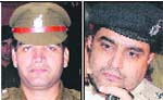 Inspector Uday Singh and Inspector Narinder Patial