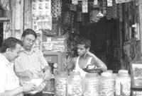 Health department officials raid a tobacco shop in Patiala