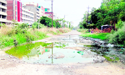 Ranjit Avenue B Block which lacks civic amenities
