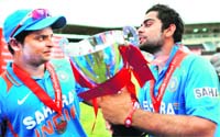 The player who stood out in this series was Virat Kohli (above right), who might have scored fewer runs than Rohit Sharma (left) but was equally impressive