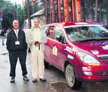 Pardeep Gupta, a 58-year-old businessman and adventure enthusiast, is taking part in the Mughal Road Motor Rally in Srinagar this season