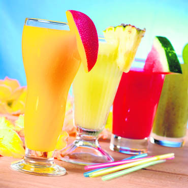 There is a wide variety available for those fond of vegetable and fruit juices 