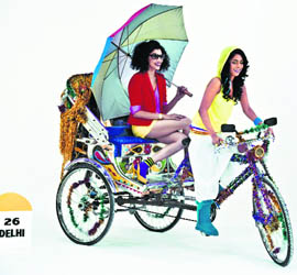 Indrani Dasgupta and Sugandha Garg in Whats With Indian Men are on a mission to find what makes the men of India what they are
