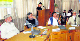 Chief Justice of the HP High Court Kurian Joseph at a seminar in Shimla on Sunday.