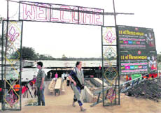 A view of a langar at Chhan Roriyan village in Kathua district on Sunday.