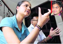 Rachna, cousin of the deceased, talks to media in Ludhiana