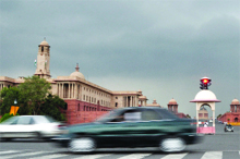 A view of the South Block in New Delhi on Wednesday.