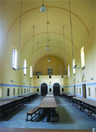 A dining hall in the hostel of Miranda House.