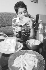 Junk food, coupled with an increased intake of processed food, is not adequate to take care of the nutritional needs of growing children