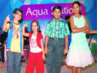 TEAM WORK: Contestants of Sa Re Ga Ma Pa Lil Champs