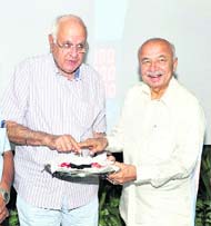 Dr Farooq Abdullah, Union Minister for New and Renewable Energy, and Union Power Minister Sushil Kumar Shinde launch the countrys first renewable energy-based smart mini-grid system 