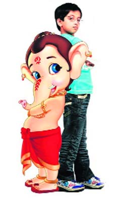 A still from My Friend Ganesha
