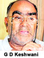 G D Keshwani