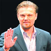 Protective instinct: Leonardo DiCaprio