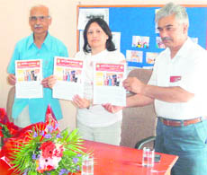 A newsletter is released by the Women Study Centre of Shri Guru Ram Rai Postgraduate College in Dehradun 