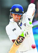 Rahul Dravid has lived up to his reputation of The Wall for India.
