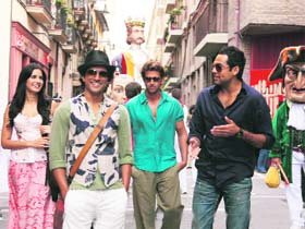 A still from Zindagi Na Milegi Dobara 