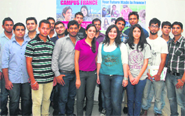 Students at the orientation