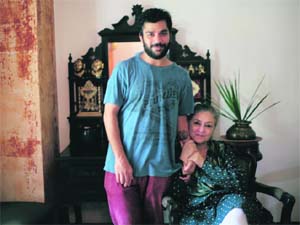 Kabir, son of theatre personality Neelam Mansingh Chowdhry