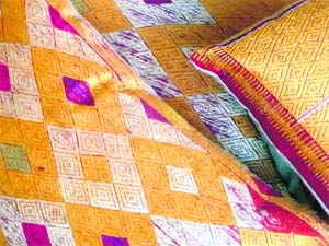 According to scholars, the craft of phulkari came from Central Asia when tribes from there migrated to the subcontinent