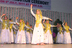 Students of Sat Paul Mittal School perform