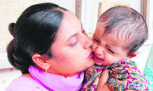 Sukhdip Kaur with Tanvir