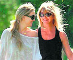  Kate Hudson with Goldie Hawn