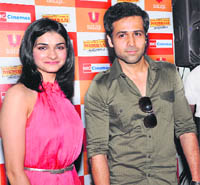 Prachi Desai with Emraan Hashmi