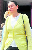 Dr Maria Haberfeld, professor, John Jay College, New York, outside the Ludhiana Central Jail. 