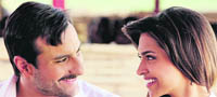 Deepika Padukone and Saif Ali Khan