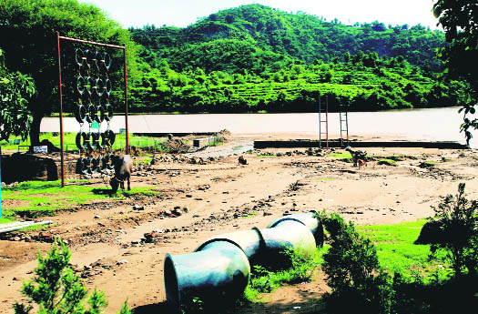 Tikkar Taal in a dilapidated condition