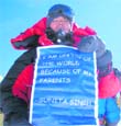 Sunita Singh, a student of Guru Nanak Khalsa College, Yamunanagar, after scaling the Mount Everest.